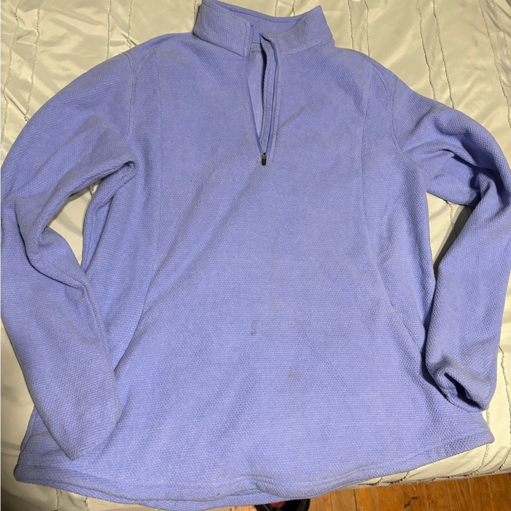 Blue Quarter-Zip Pullover BCG